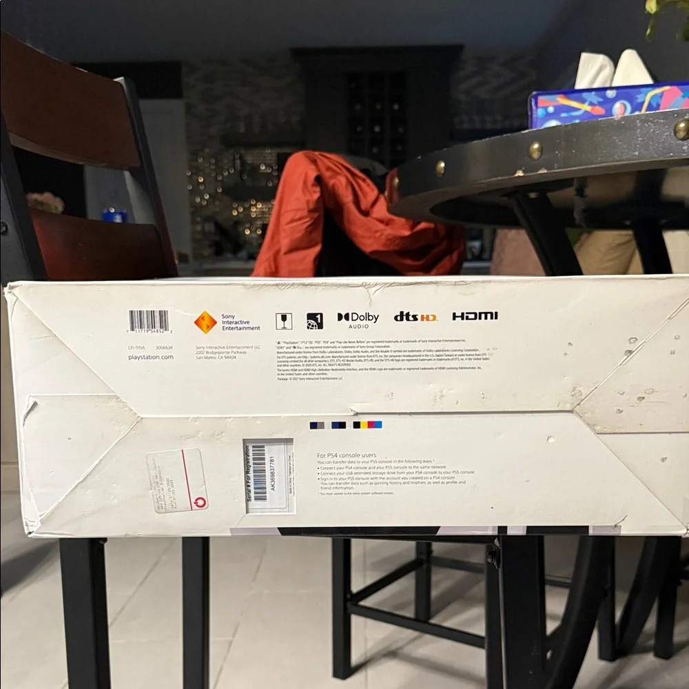 Sony PS5 Console - Elegant White